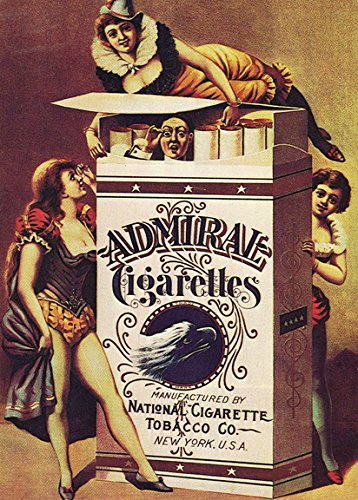 Admiral Cigarettes National Cigarette Tobacco Co Ad 13 x 19" Photo Print