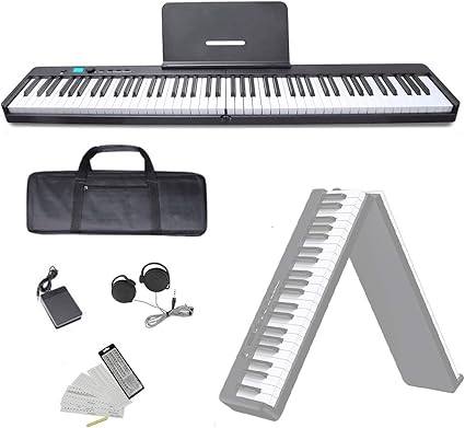 Amazon ニコマク Nikomaku 電子ピアノ 鍵盤 折り畳み式 Swan X 黒 ピアノと同じ鍵盤サイズ コンパクト 高音質 軽量 充電型 Midi対応 ペダル ソフトケース 鍵盤シール 練習用イヤホン付き 電子ピアノ 楽器 音響機器 Amazon ニコマク Nikomaku 電子ピアノ 鍵盤 折り畳み式 Swan X 黒 ピアノと同じ鍵盤サイズ コンパクト 高音質 軽量 充電型 Midi対応 ペダル ソフトケース 鍵盤シール 練習用イヤホン付き 電子ピアノ 楽器 音響機器