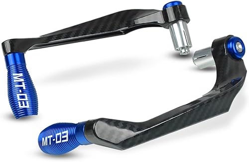 Para Yamaha MT-03 MT03 MT 03 2014 2015 2016 2017 2018 2019 2020 Moto 0.866 in Agarres de manillar Protector Protector de palanca de embrague de
