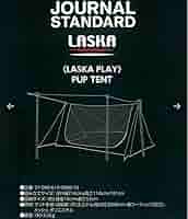PUP TENTテント JOURNAL STANDARD LASKA PLAY PUP TENTテント JOURNAL STANDARD LASKA PLAY
