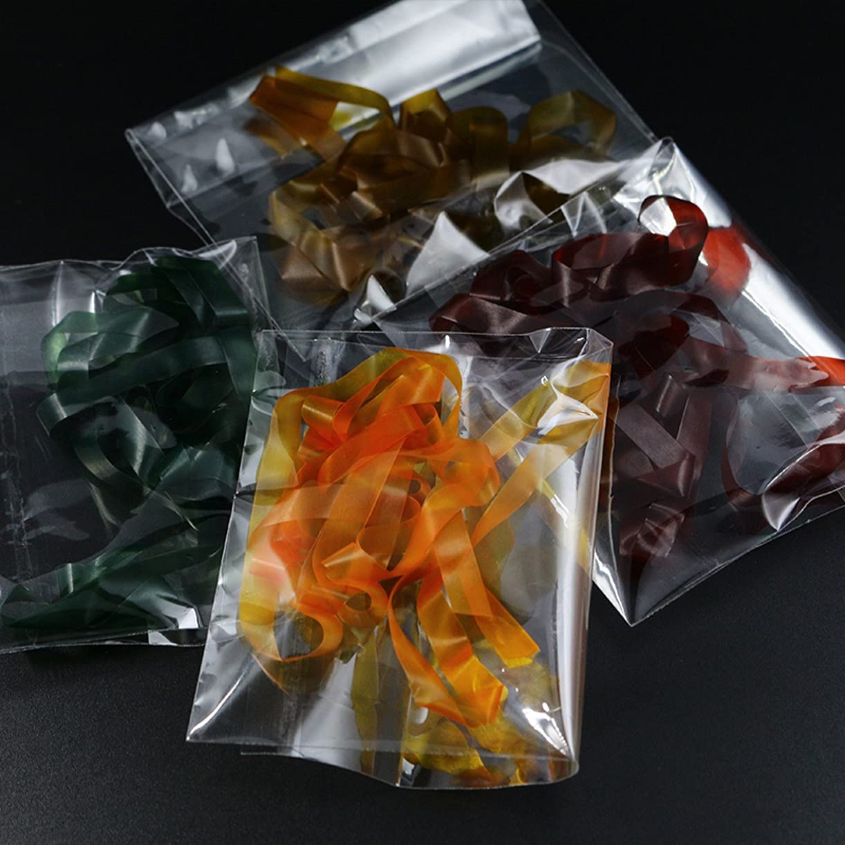 Fly Tying Ribbing Material - 10 Colors Of 0.8mm Round Clear Stretch Rib For Nymphs & Larvae 13 thumbnail image