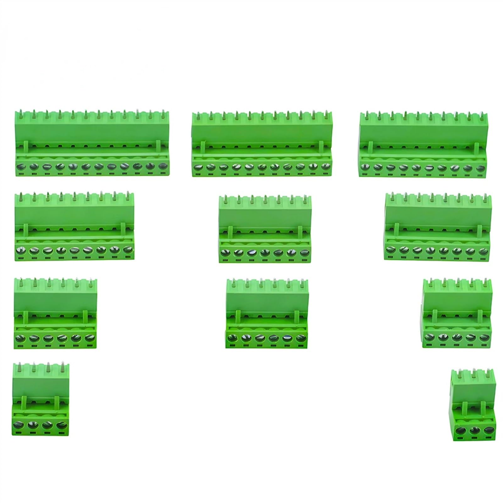 Morsettiera PCB 3 Posizioni 5.08mm FULARR - Verde, 300V/10A, 60 Pezzi - Foto 8