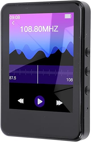 Miniatura 8 de Reproductor MP3 MP4 con Bluetooth, HD 2.4 pulgadas pantalla táctil reproductor de música con radio FM, cámara de vídeo, altavoz HD, libro