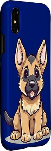 Miniatura 9 de Funda para iPhone 13 Super Cute Pastor Alemán Cachorro