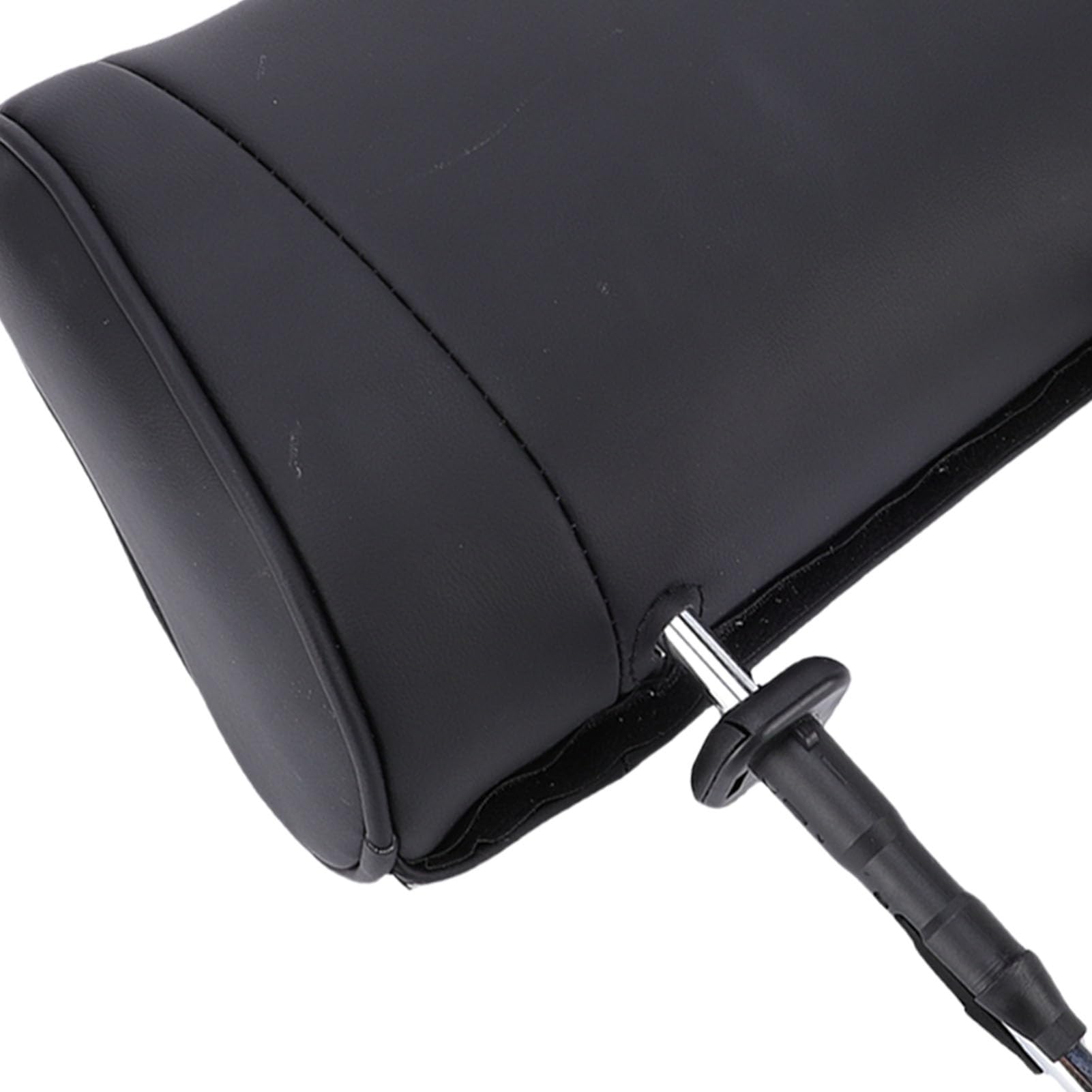 banapoy Appui-tête de Voiture, Oreiller de Soutien du Cou en Mousse à Mémoire de Forme avec Design profilé pour Un Confort de Conduite, Cuir PU Respirant, Support en Métal Robuste, Distance des