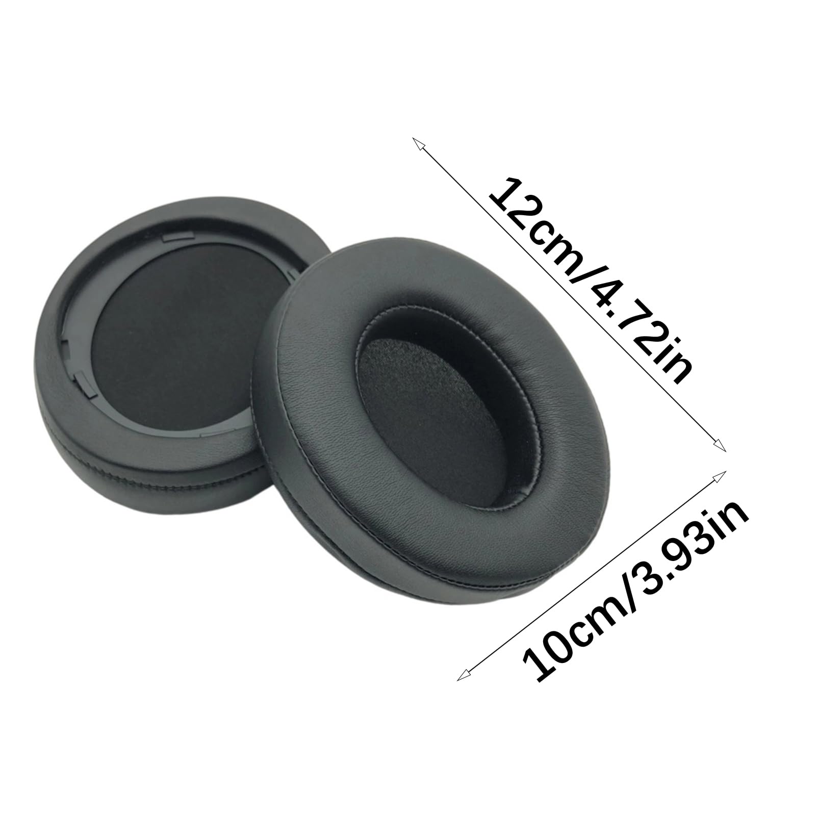 1 par de almohadillas de repuesto de espuma profesional para auriculares SHP9500 SHP9600 con cable aislante de ruido
