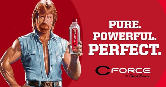 CForce Naturally Alkaline Water - 3 Liter 4 Pack