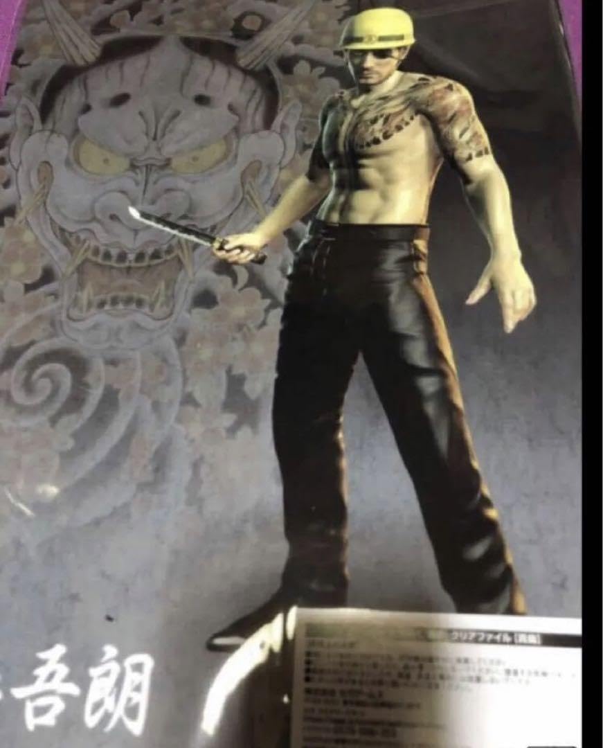 Amazon.co.jp: 龍が如く 真島吾朗 クリアファイル ドカヘル : おもちゃ