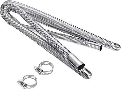 Miniatura 7 de Tubo de escape para calentador de aire de estacionamiento, tubo de escape interior de acero inoxidable de 1 pulgada, calentador de aire de