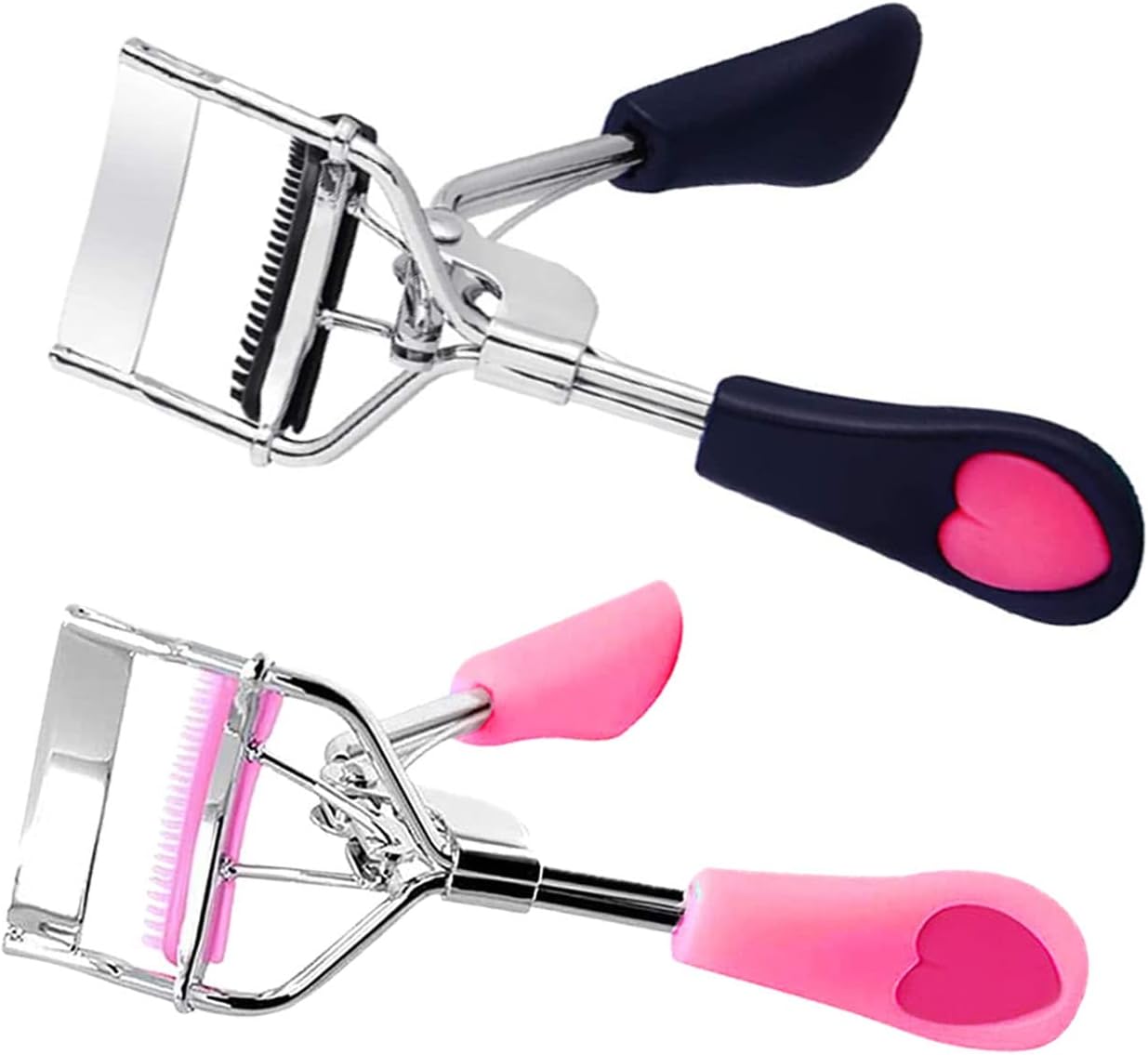 2 Pieces Lash Curlers with Built in Combs Eyelash Comb Curlers Eye