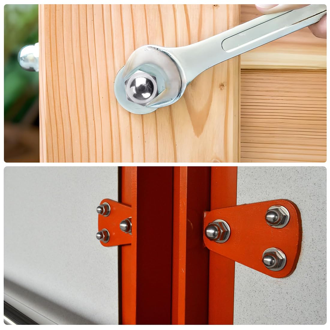 1/4" -20 Grado 8 Finito Dadi Esagonali Zinco Giallo - Foto 11