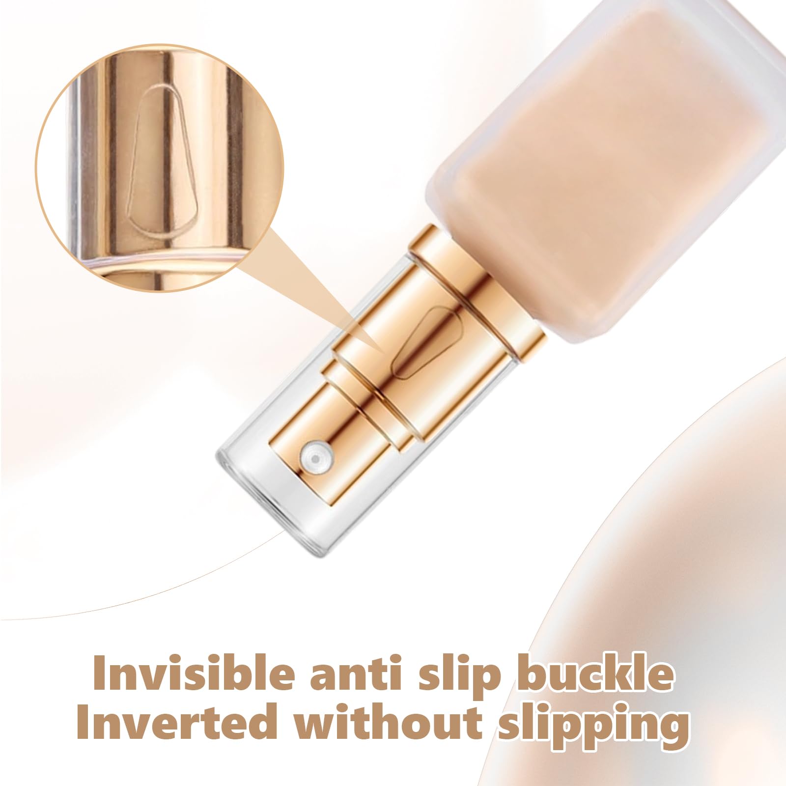 2 pezzi Pompa di ricambio, Teste Della Pompa per Fondotinta Cosmetica, Pompas per Fondotintaa, for Estee Lauder Double Wear Foundation
