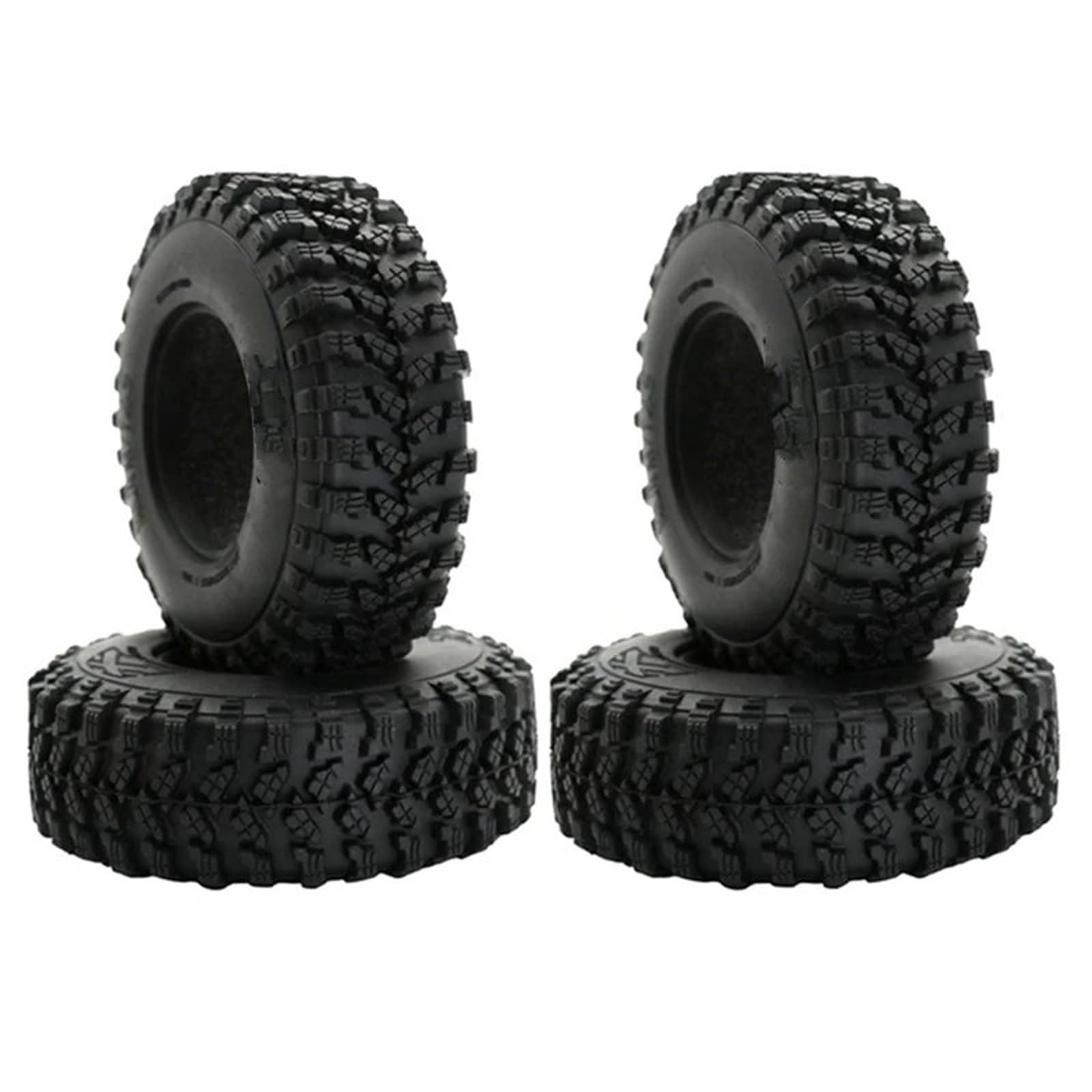 RC Pneumatici Ruote Compatibile Con Traxxas Per TRX4 Per D90 Per Axial SCX10 Per Redcat Per MST 4PCS 106Mm 1.9 Pneumatici Delle Ruote In Gomma 1/10 RC Crawler Car