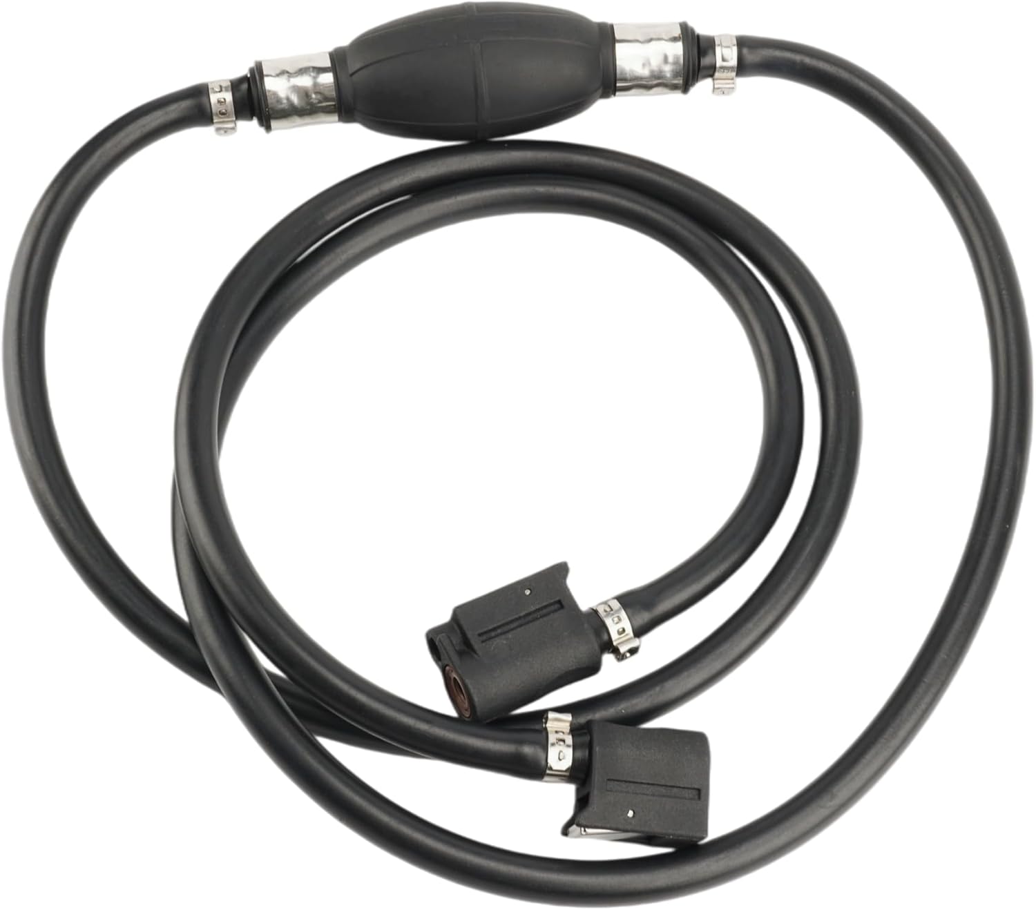 Boat Marine 5/16 8MM 7.5 FT 858104K08 Fuel Hose Line Kit with Vacuum Rubber Primer Bulb and Connectors for Mercury Mariner Outboard Motors Replacement 32-858104Q08 Sierra 18-8024EP-2