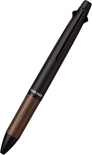 三菱鉛筆 Mitsubishi Pencil MSXE520050724 Pure Malt Premium - Bolígrafo multifuncional 4 y 1, 0.7, negro