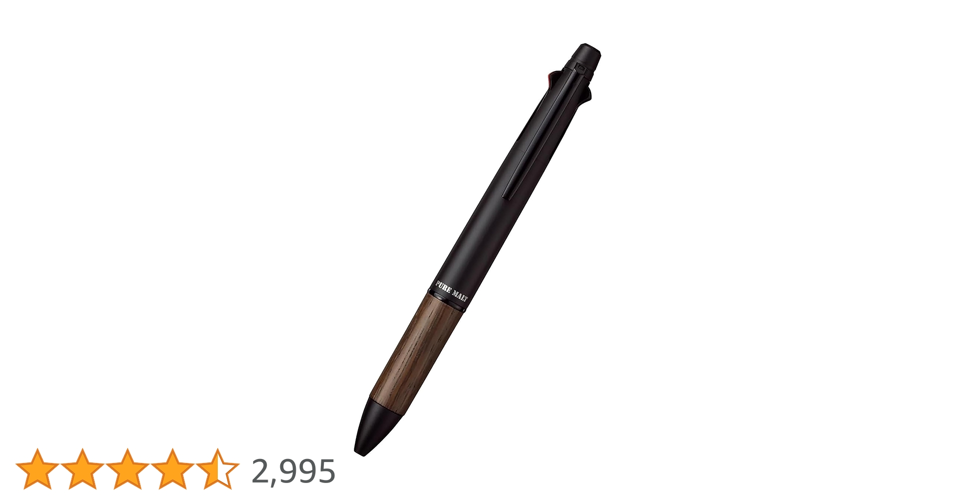 No.78ピュアモルトブラック4&1ホンジェラスローズウッド瘤カスタム Amazon | 三菱鉛筆 多機能ペン ジェットストリームインサイド