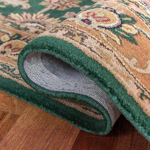 Image of OLEFIN Handmade Thick Woolen Anti Slip Carpet and Rugs for Living Room Bedroom Hall Dinning Room Kids Room