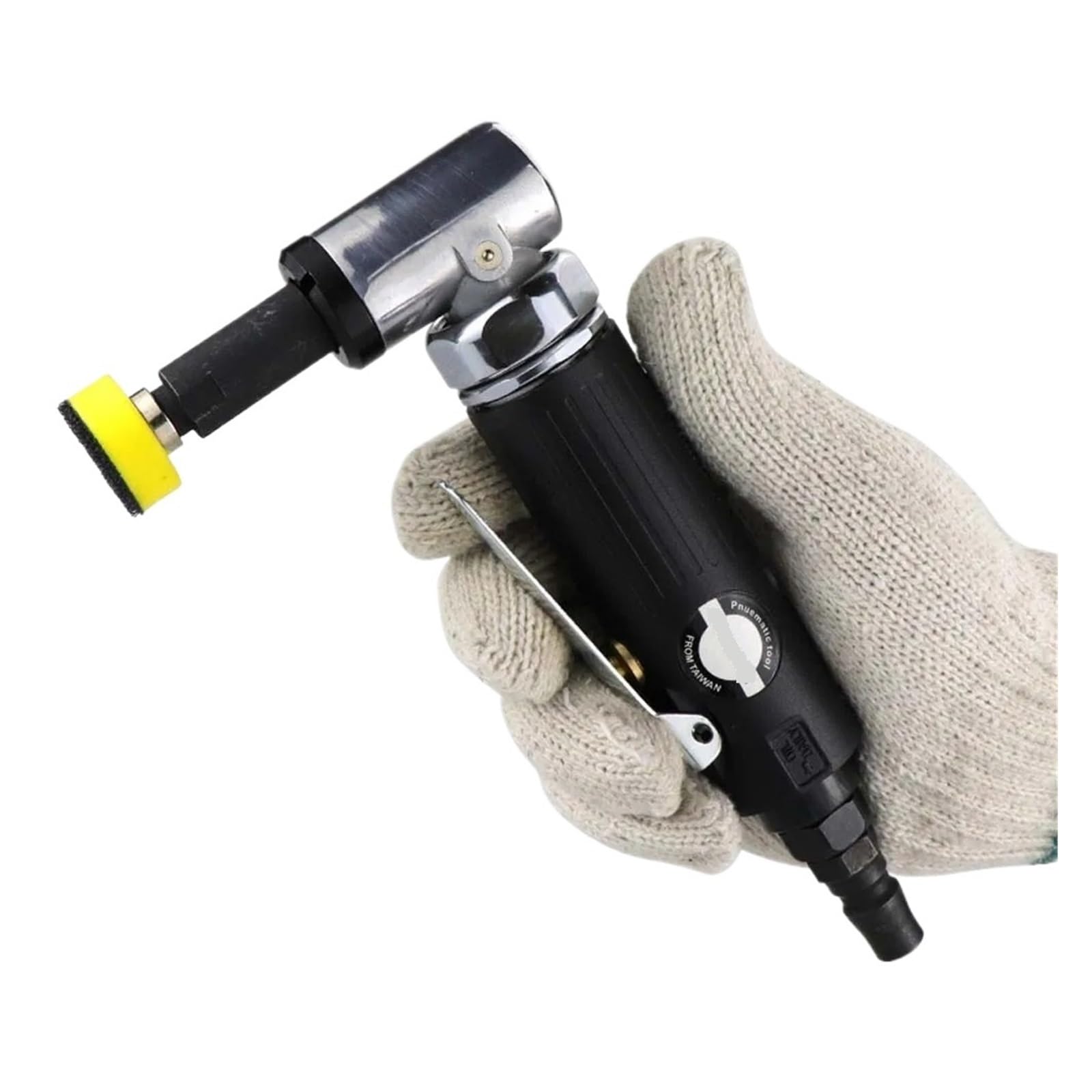 Afilador de Brocas, Amoladora de punta neumática 1 pulgada, máquina papel lija pulido, amoladora polvo, piezas automotrices(6MA)