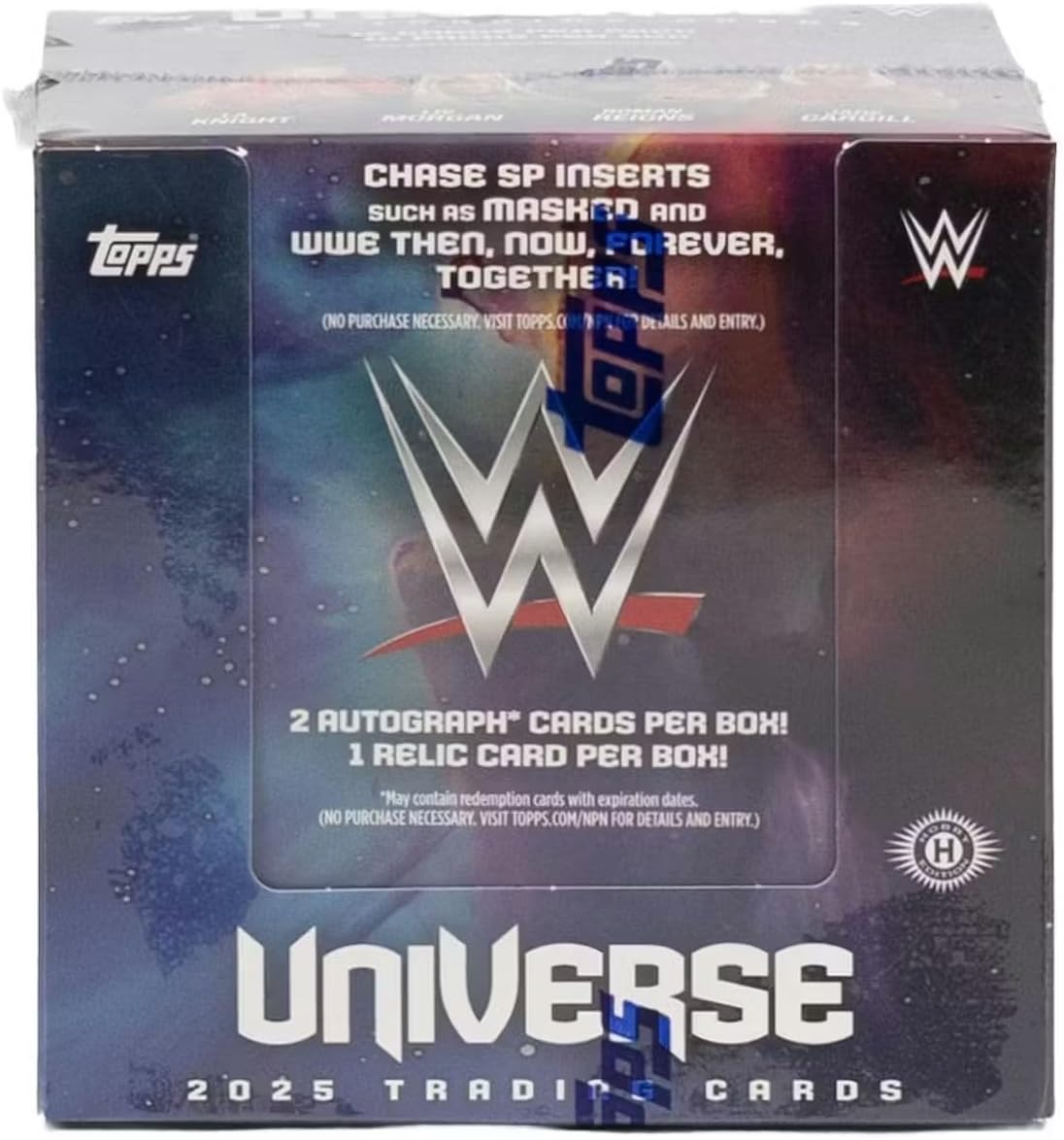 2025 Topps Universe WWE Wrestling HOBBY box (12 pk/bx)