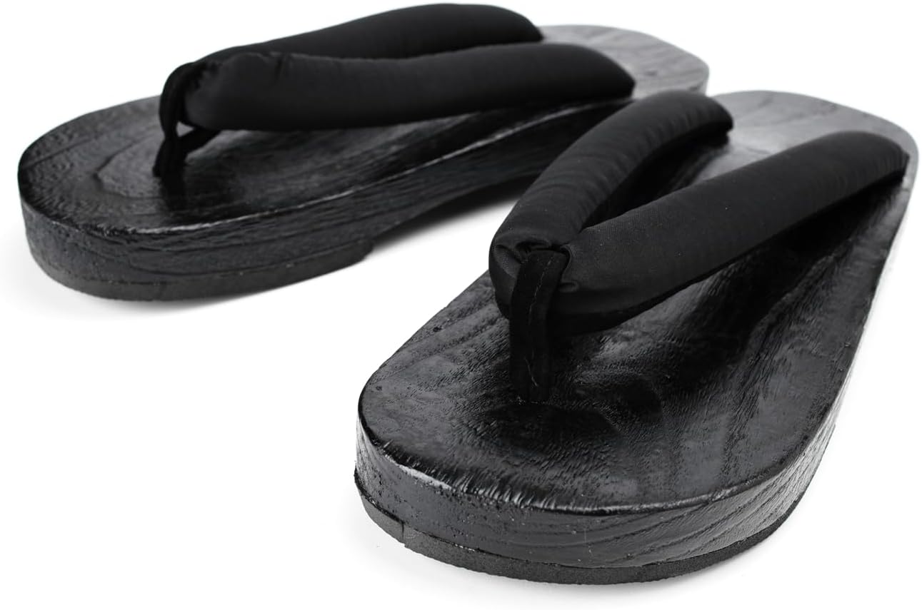 Japanese Wooden Clogs Geta Slippers - Image 5