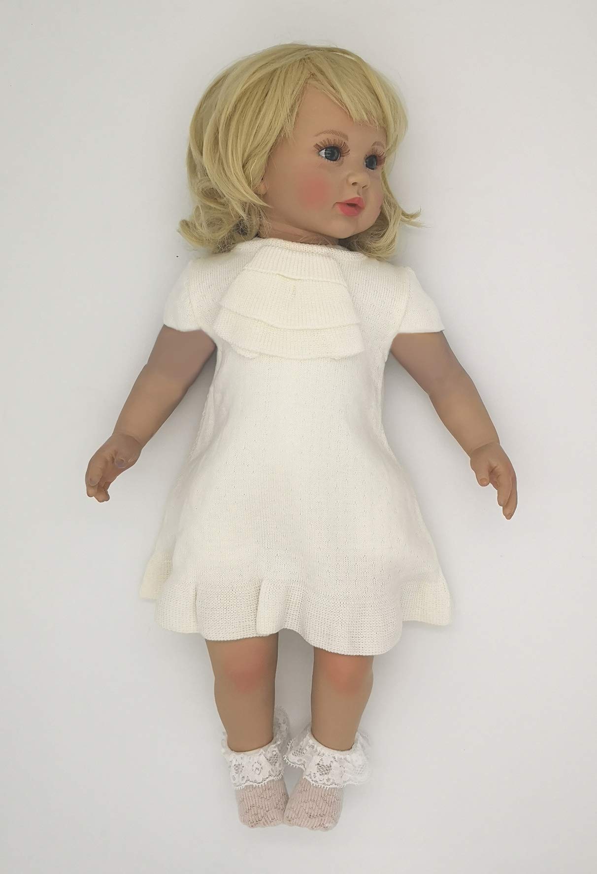 Conjunto de bautizo de niña para ceremonia vestido de invierno conjunto de 3 piezas Violetta