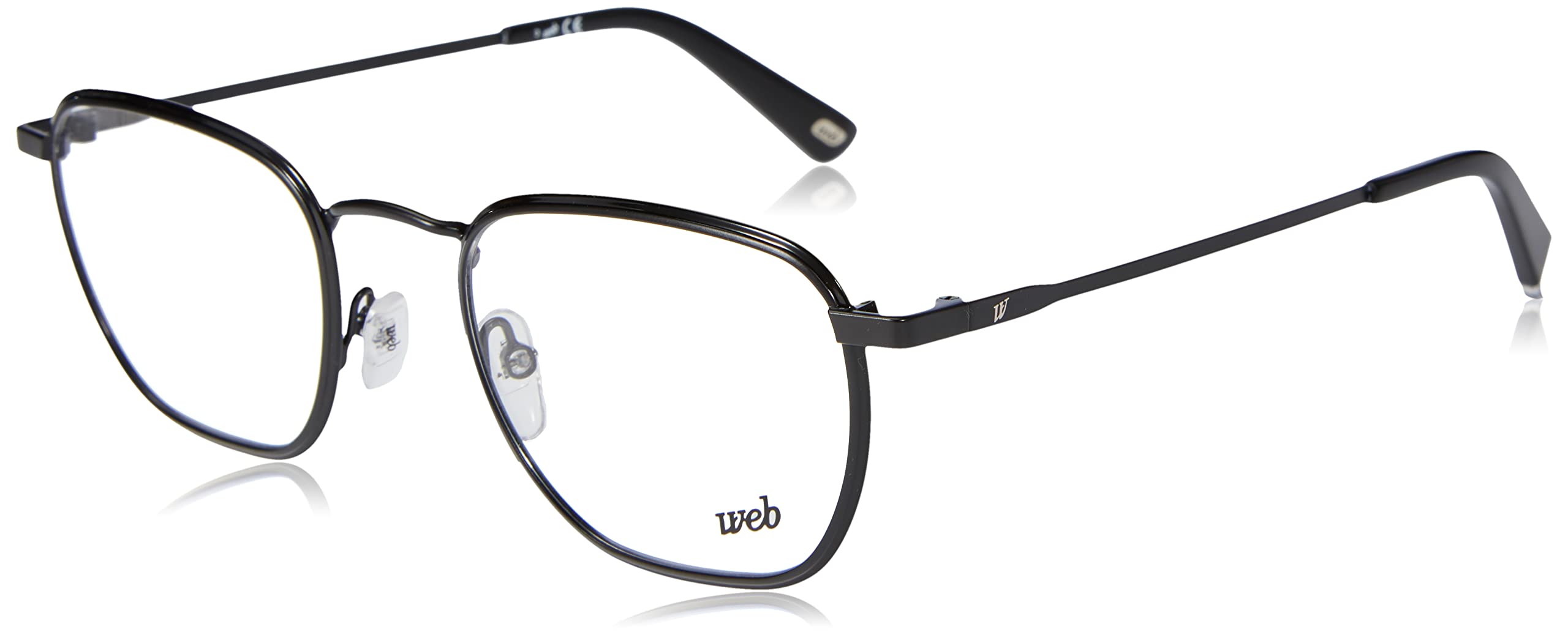 Web Eyewear Męskie okulary przeciwsłoneczne WE5368, czarny matowy, 50, matowy czarny