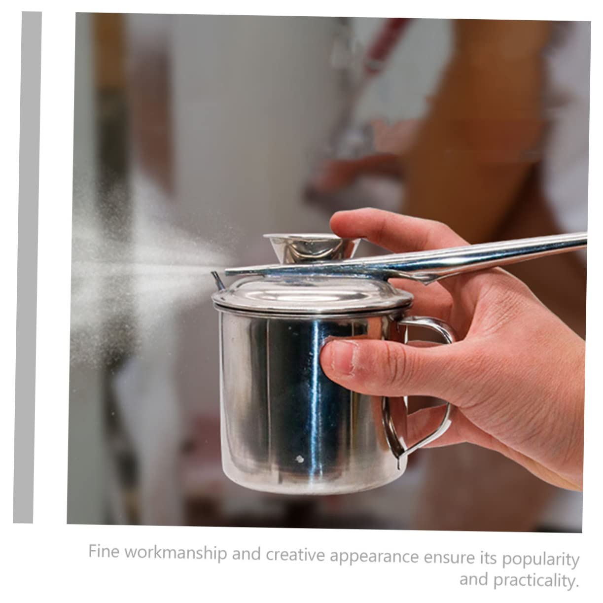 STOBOK 3 Pezzi di Utensili per Pittura su Ceramica Smaltatura in Metallo Vernice Spray Accessori per La Realizzazione di Vasi in Argilla