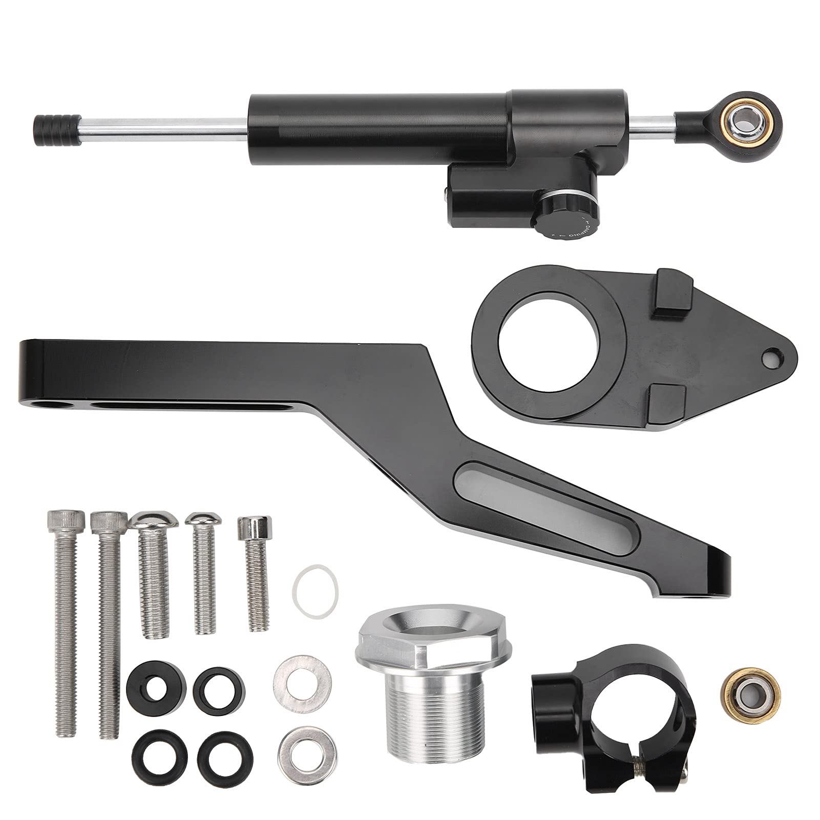 Système D'amortissement Linéaire de Stabilisateur de Direction pour ZX-6R, Accessoire de Moto Haute sensibilité pour une Conduite sans Stress