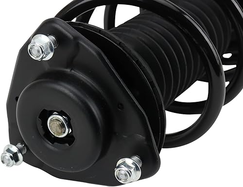 Miniatura 1404 de TRQ Kit de suspensión delantera, conjunto de amortiguadores y resortes, barra estabilizadora, enlace estabilizador compatible con Chevrolet