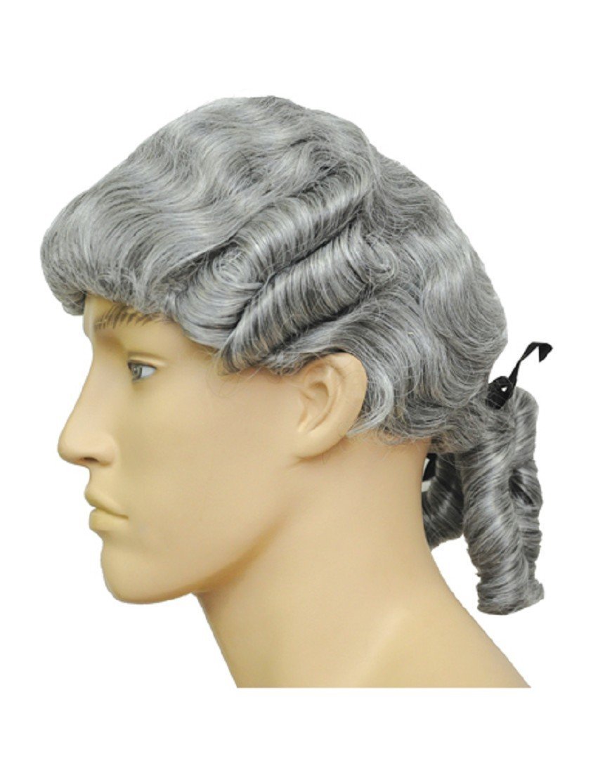 Morris Costumes Adult Colonial Man Wig
