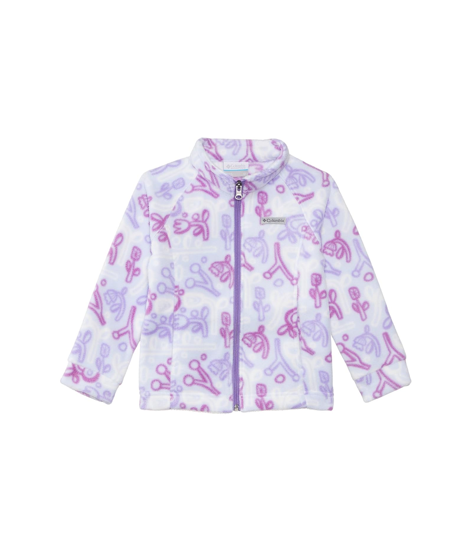Girl's Clothing Columbia Kids Benton Springs™ II Printed Fleece (Toddler) - Picture 9 of 11