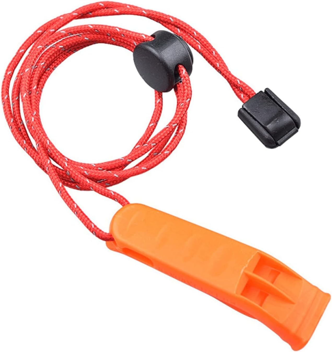 Whistles Outdoor Kayak Scuba Diving Rescue Emergency Safety Whistles Water Sports Outdoor Survival Camping Boating Swimming Whistle (Color : Rojo), Red