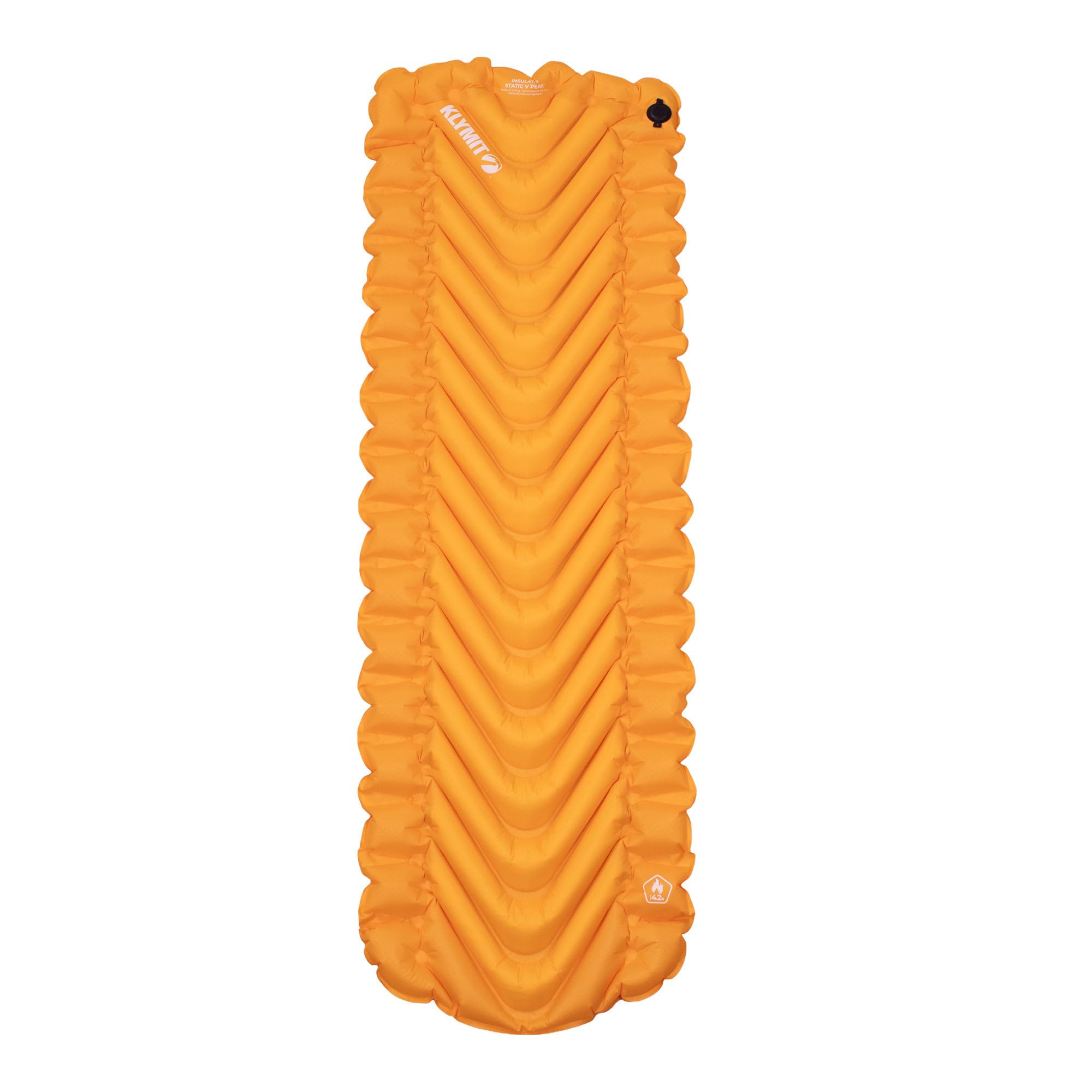 Insulated Static V Peak Sleeping Pad - Orange