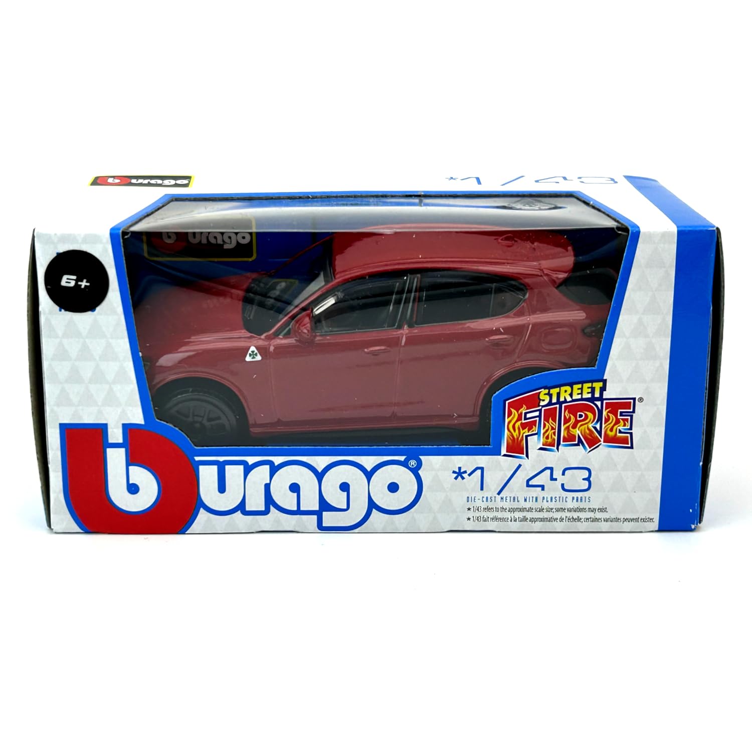 Amazon | ブラーゴ ミニカー 1/43 アルファロメオ SUV ステルヴィオ