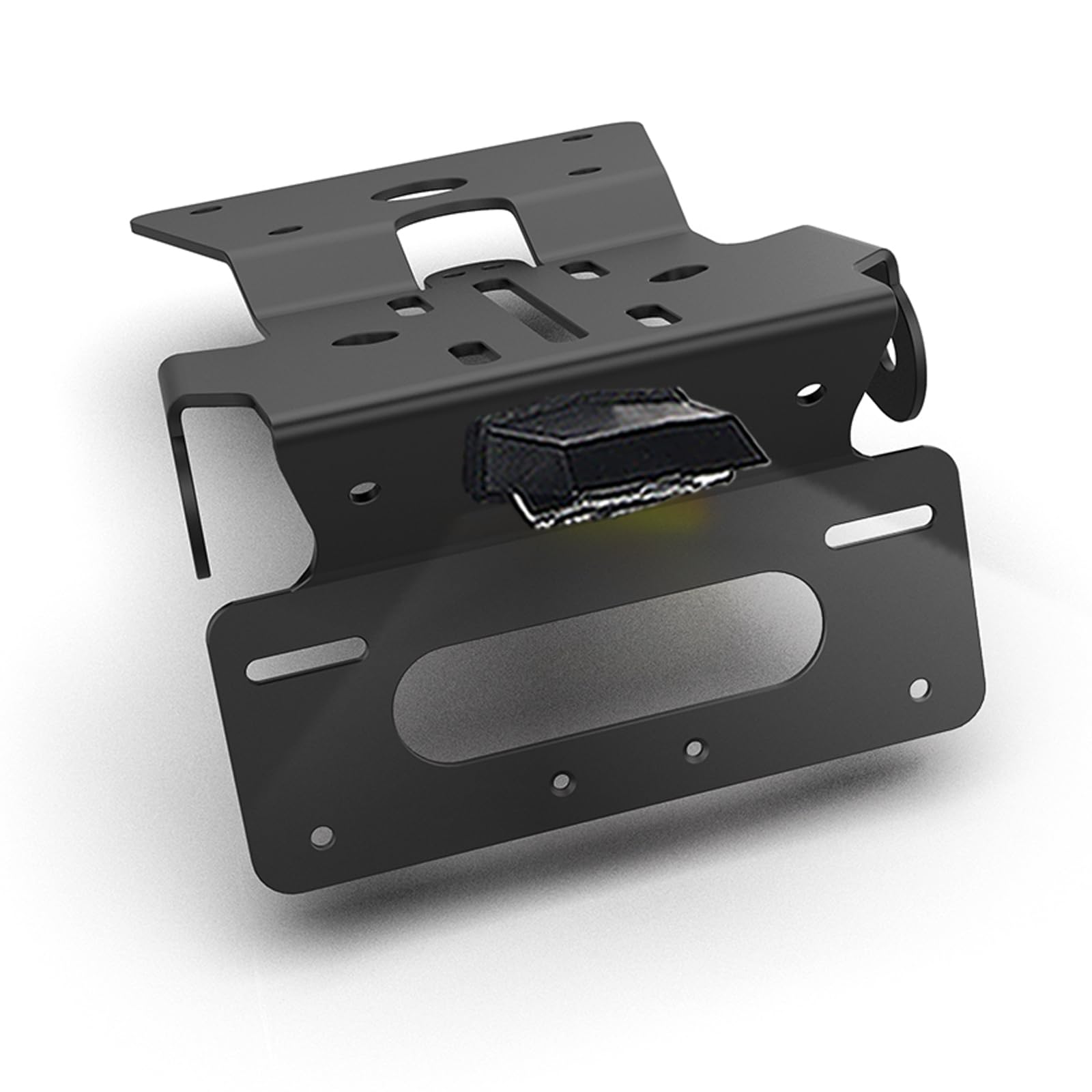 Supporto Targa Moto In Alluminio CNC T5-5754 Con Luce LED, Per Suzuki GSX-8S E GSX-8R 2023-2026, Nero, Resistente A Corrosione E Vibrazioni