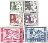 Belgio Prophila Collection Belgio 1004-1009 (Completa Edizione) MNH ** MNH 1954 Lotta Contro Il Tubercolosi (Francobolli per i Collezionisti) Salute