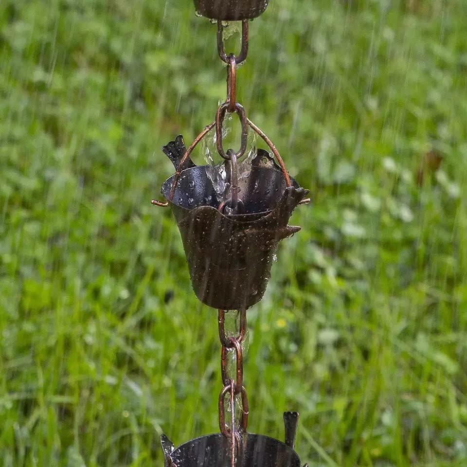 Ct Discount Store Decorative Iron Bird Rain Chain