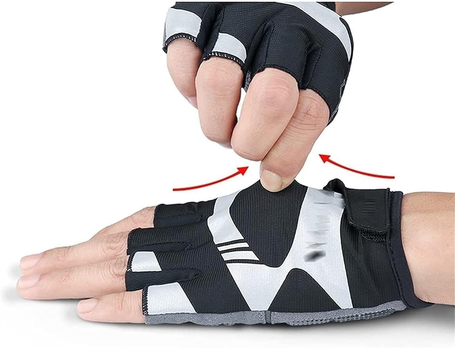 Guantes de Bici Guantes de Ciclismo Guantes De Medio Dedo Levantamiento De Pesas Ciclismo De Medio Dedo Hombres Y Mujeres Antideslizantes Deporte Guantes Guantes de Bicicleta
