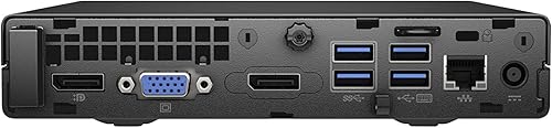 Miniatura 4 de HP EliteDesk 800 G2 Mini PC de escritorio empresarial Intel Quad-Core i7-6700T hasta 3.1G, 8G DDR4,512GB SSD, VGA, puerto DP, Windows 10