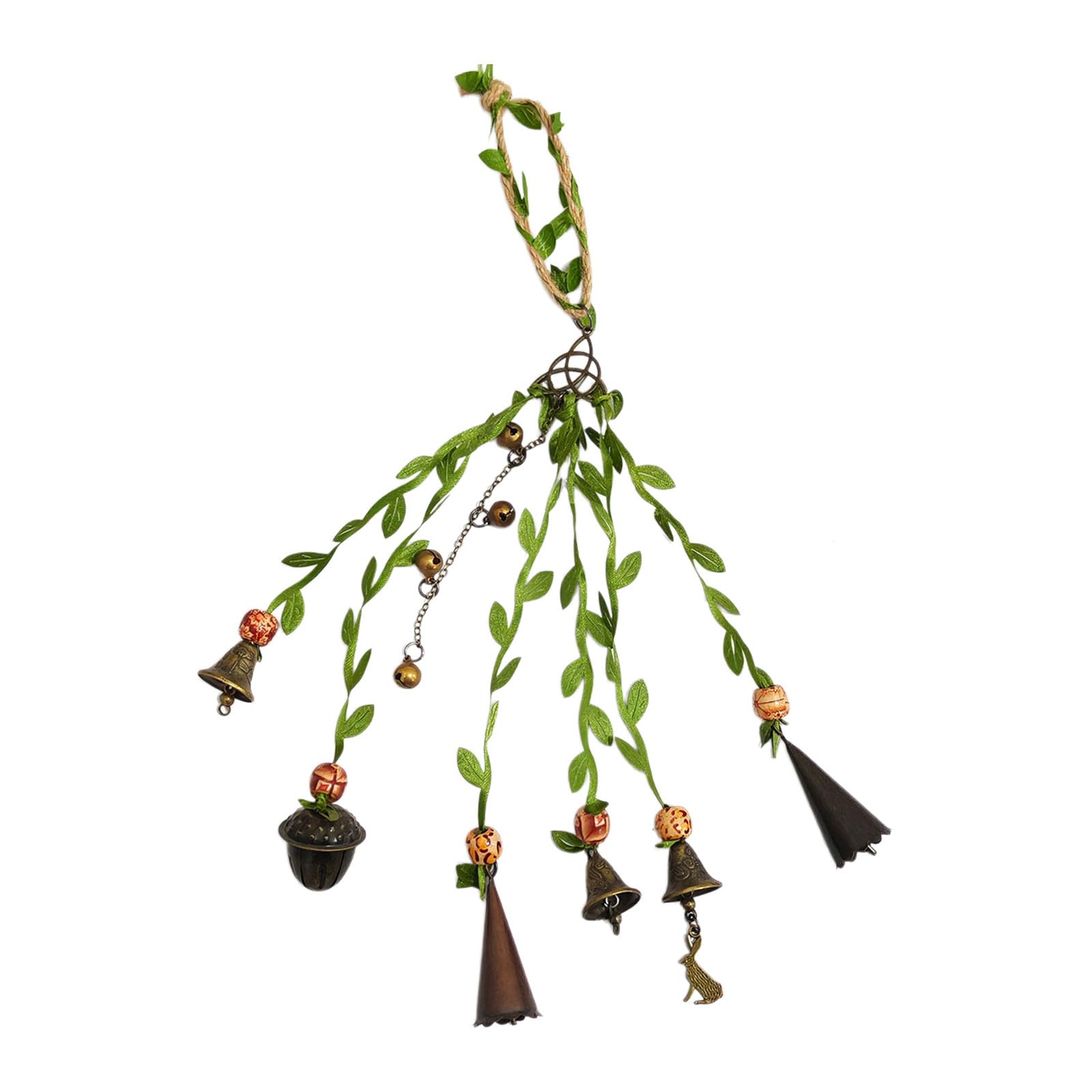 Nucelit Witch Bells Door Knob Hangers Witchcrafts Decors Wind Chimes Positive Energy Decors Magics Home Protections Bells Gifts Hanging Witch