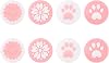 BENBO 8PCS Thumb Grip Caps, Cat Claw Design and Analog Sakura Grips Joystick Caps for Nintendo Switch & Switch Lite, Silicone Cover for Joy-Con Controller