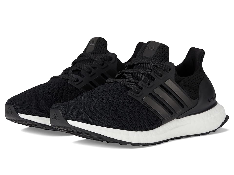 adidas Kids Ultraboost 1.0 (Big Kid) (Black/Black/Beam Green) Boy's Shoes INTERNATIONAL SHIPPING