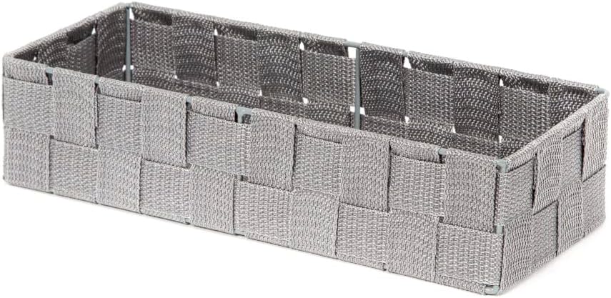 Copactor Lot de 3 Free Organisateur de tiroir, Gris, 44 x 0,2 x H 10