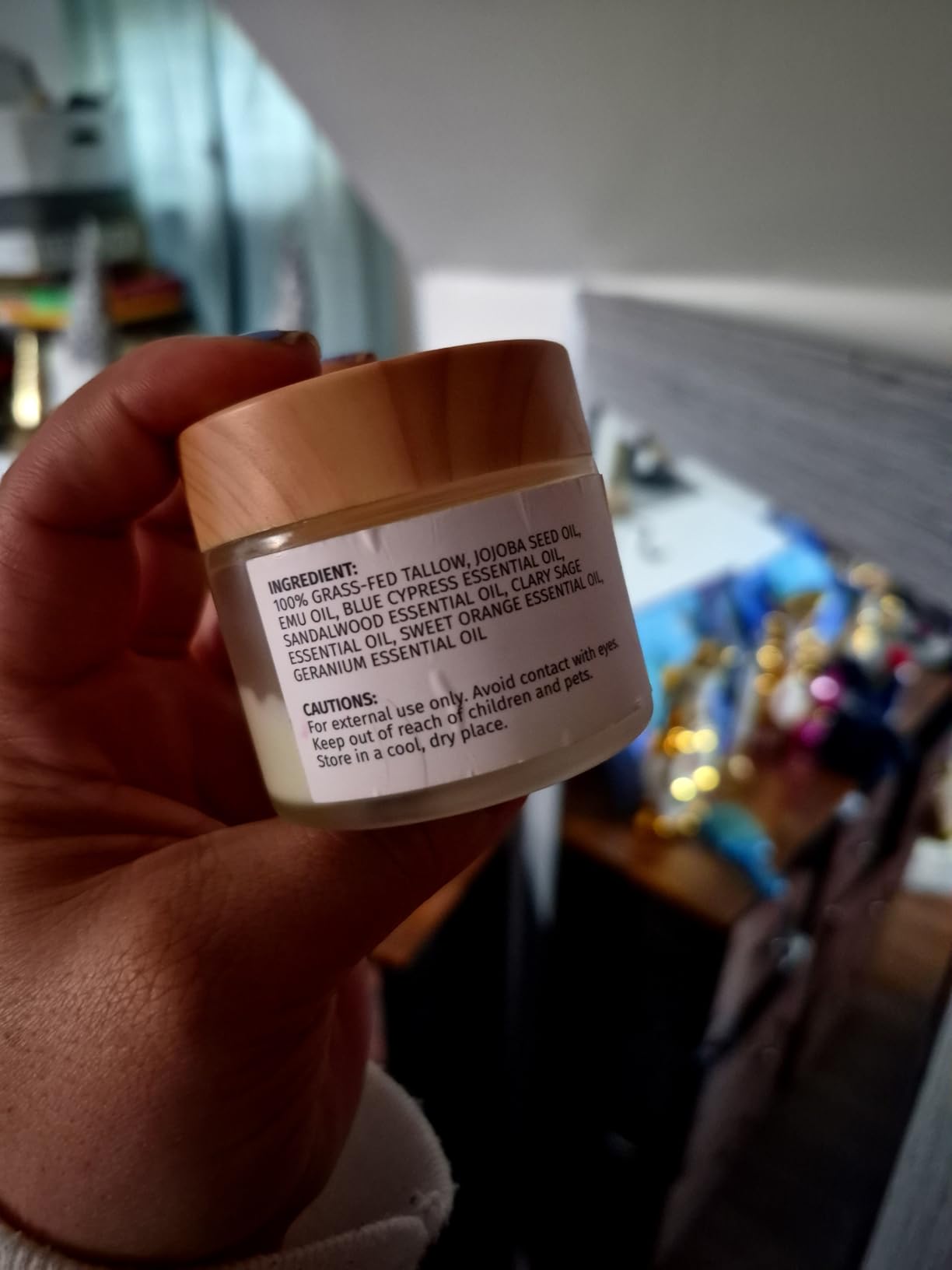 Dersie Cream with Magnesium and Tallow (2.1 Ounce (Pack of 1), Honey, Tallow Honey Balm)