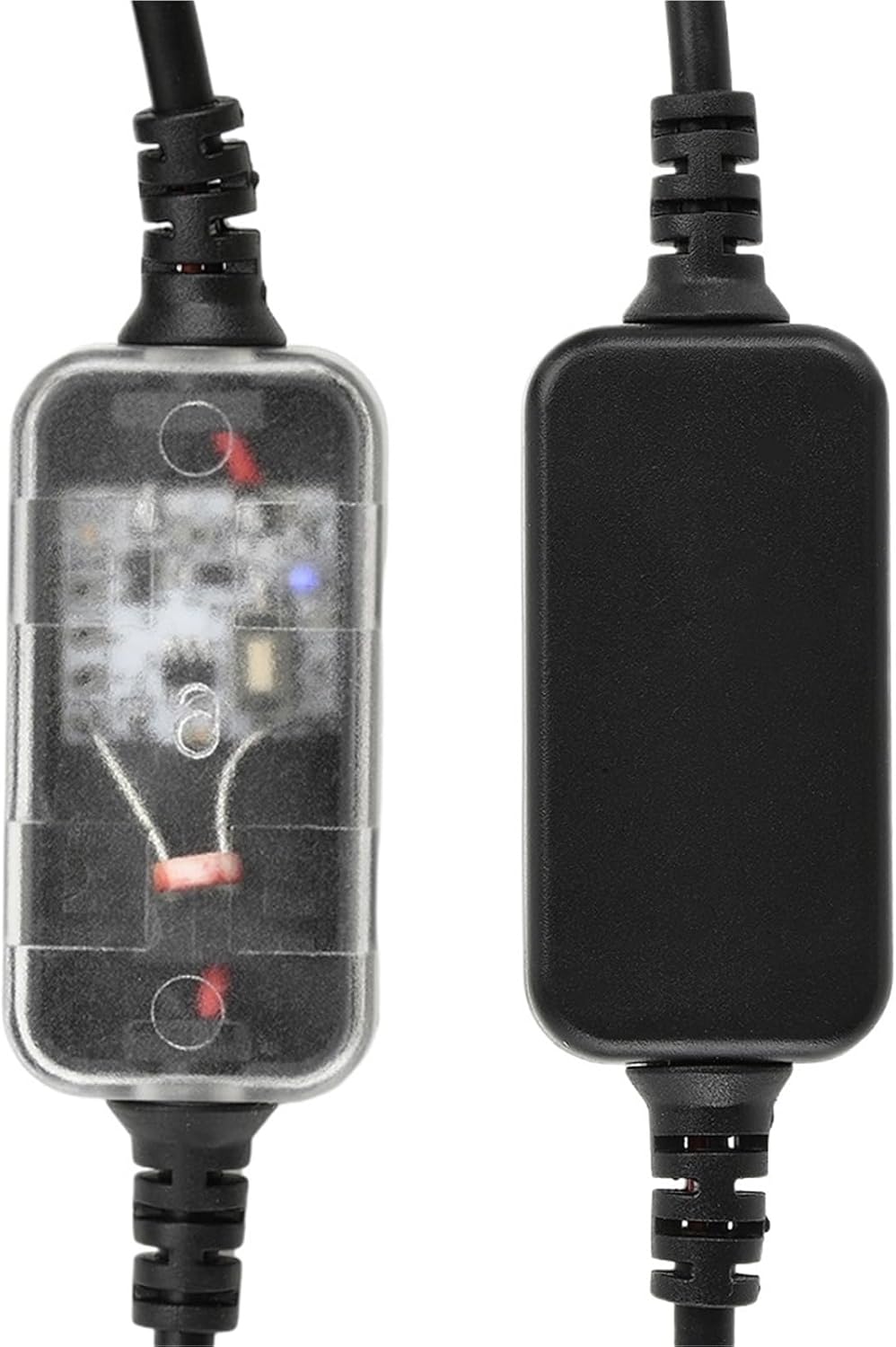 1pcs 3.7-24V USB Light Sensor Switch Day/Night Auto-On Light Sensor Cable for Ceiling Lights, Hallways, LED Strips(White)