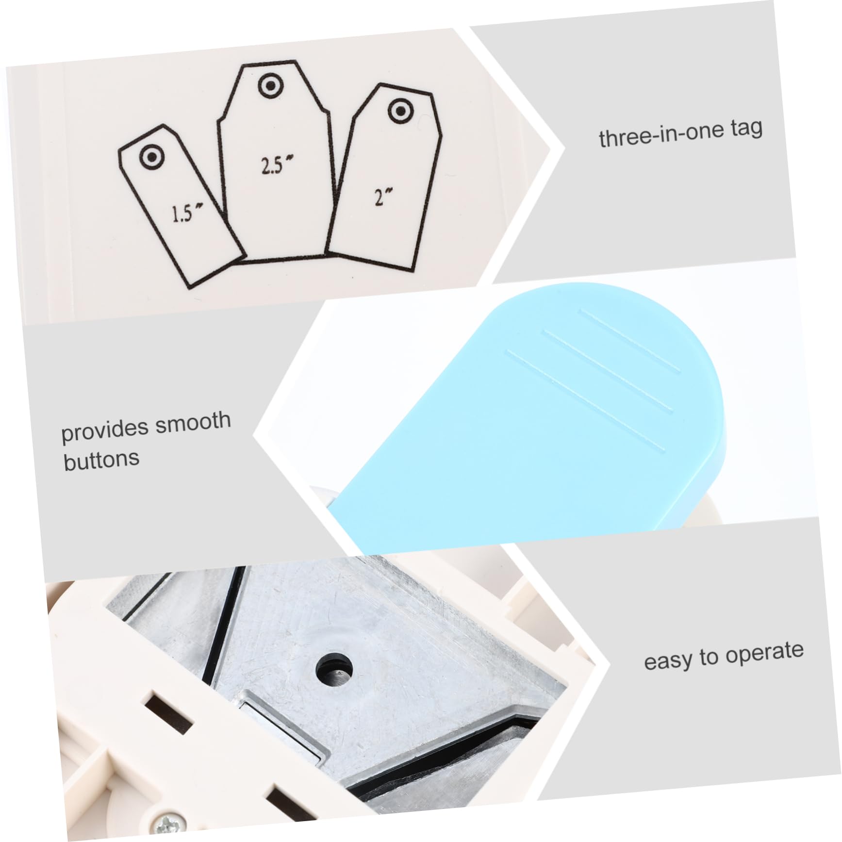 Perforatrice à Papier pour Loisirs Créatifs à Levier pour Étiquettes