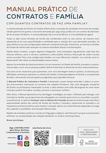 Manual Prático de Contratos e Família - Com Quantos Contratos se faz uma Família ? - 1ª Ed - 2025