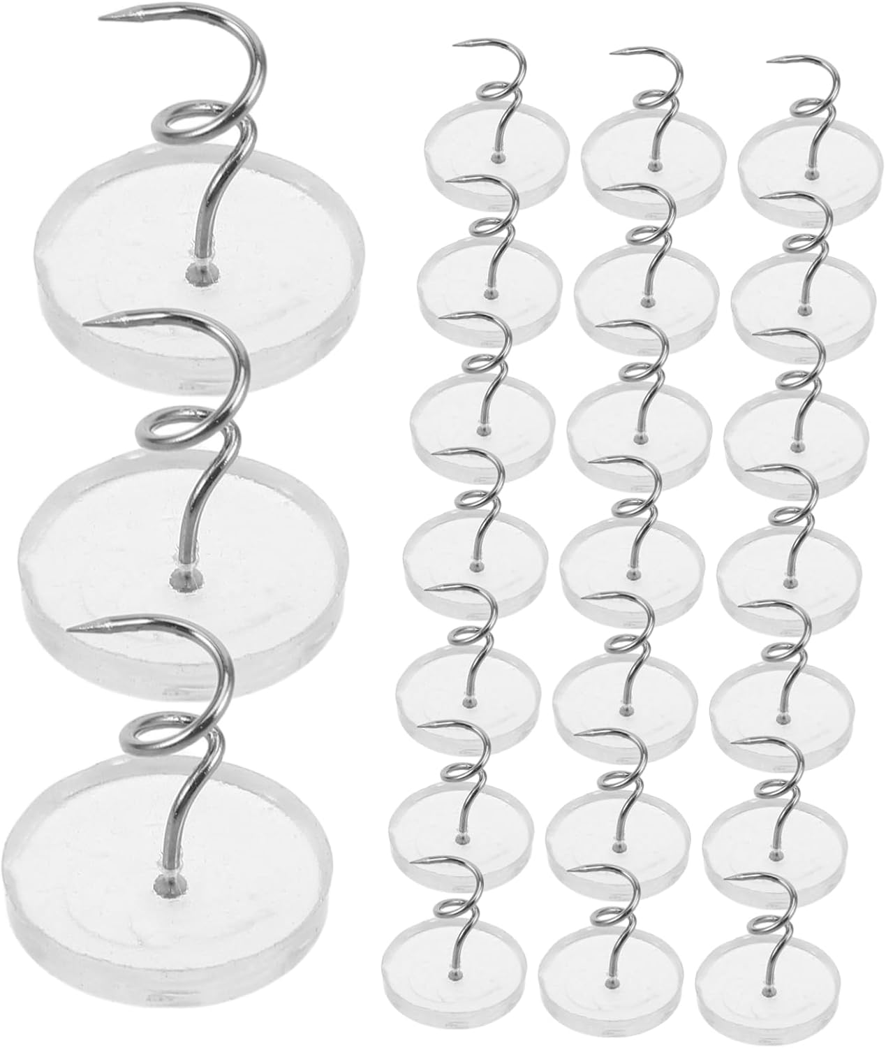 MAGICLULU 100pcs Sturdy Upholstery for Secure and Bedskirts Easy Installation Grippers for Mattresses and Design