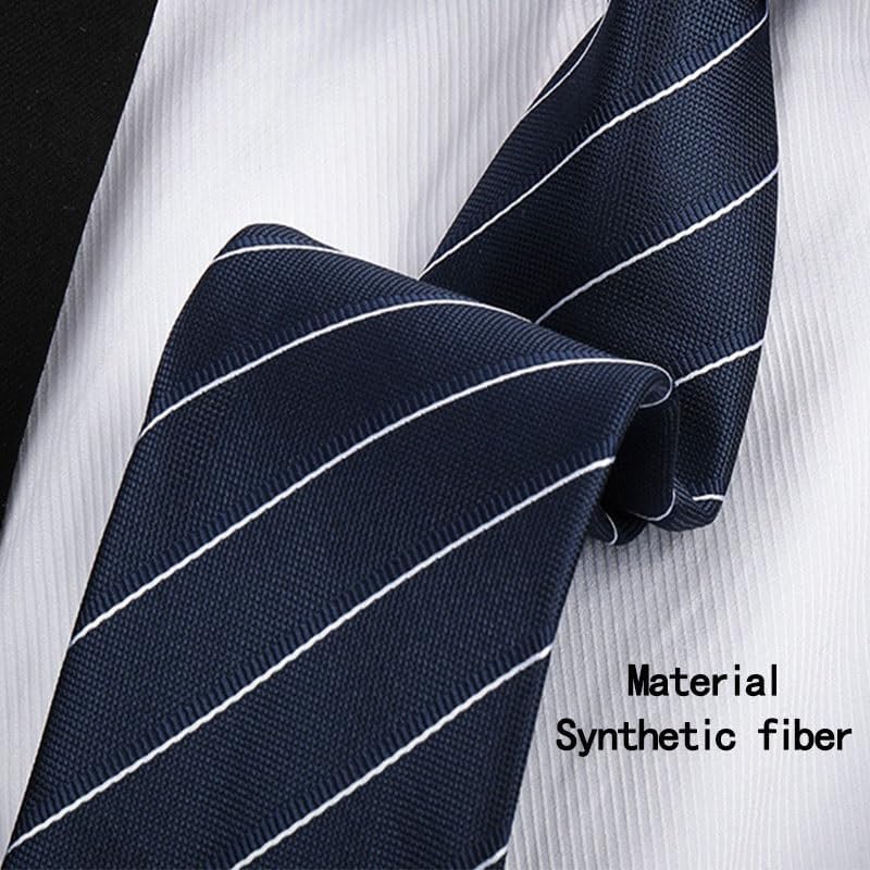 Business Formal Wear Personality Zipper Striped Tie Get Married Party Accessories