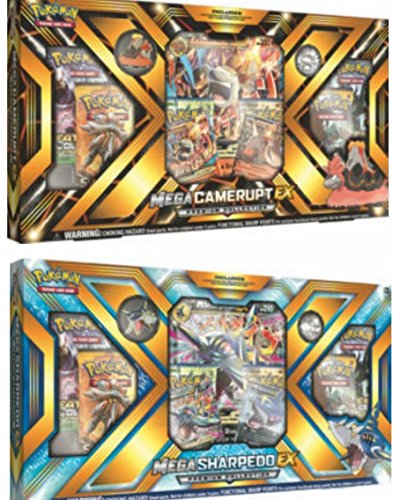 Pokemon TCG: Mega Sharpedo-EX & Mega Camerupt-EX Premium Collection
